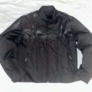 Xelement Armored W/ Leather panels & Vents Motorcycle Jacket  3XL Riding Gear